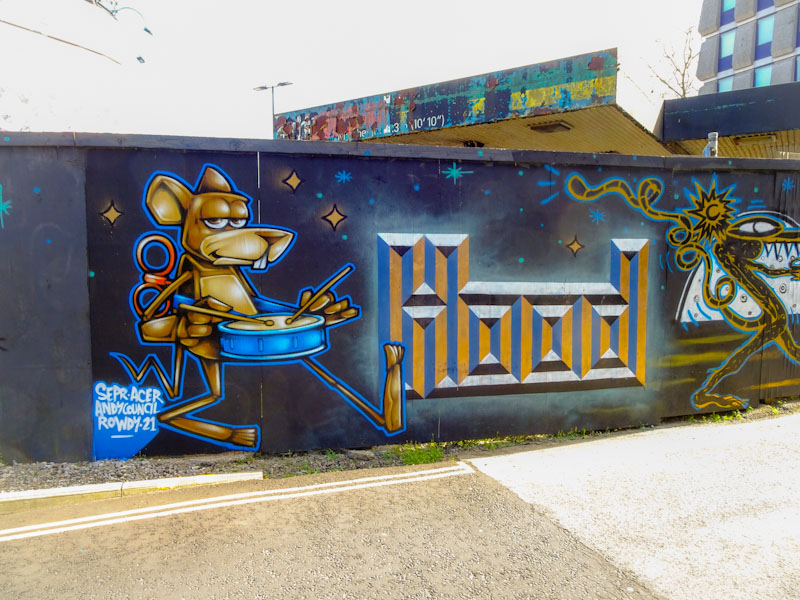 Sepr an Acer One, Chatterton Square, Bristol, April 2021