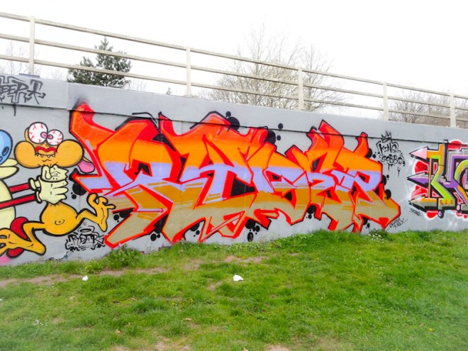 Ryder, M32 roundabout, Bristol, April 2021