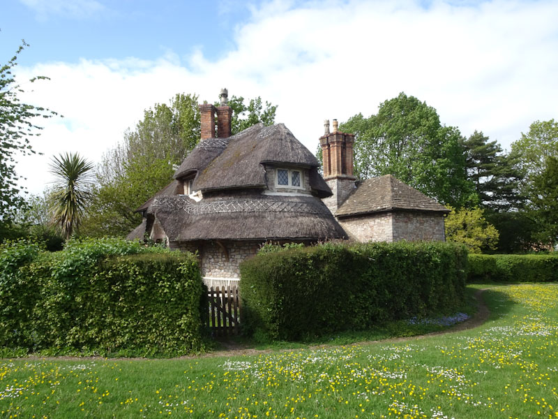 Thatched cottage No 7? Blaise Hamlet, Bristol, May 2021