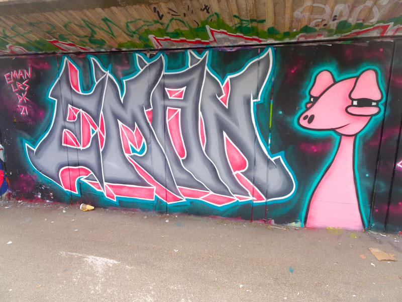 Eman, M32 cycle path, Bristol, June 2021