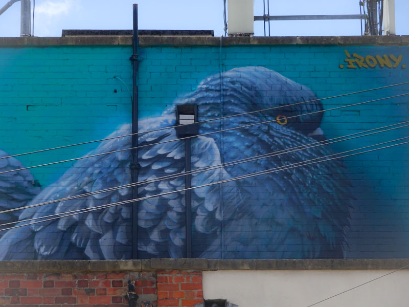 Irony, Greville Street, Bristol, June 2021, Upfest 21