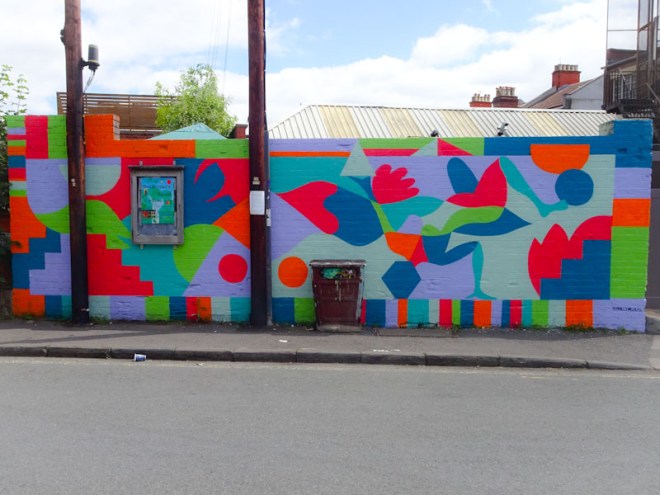 Molly Hawkins, Greville Street, Bristol, June 2021, Upfest 21