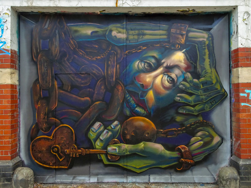 Peter Sheridan, North Street, Bristol, June 2021, Upfest 21