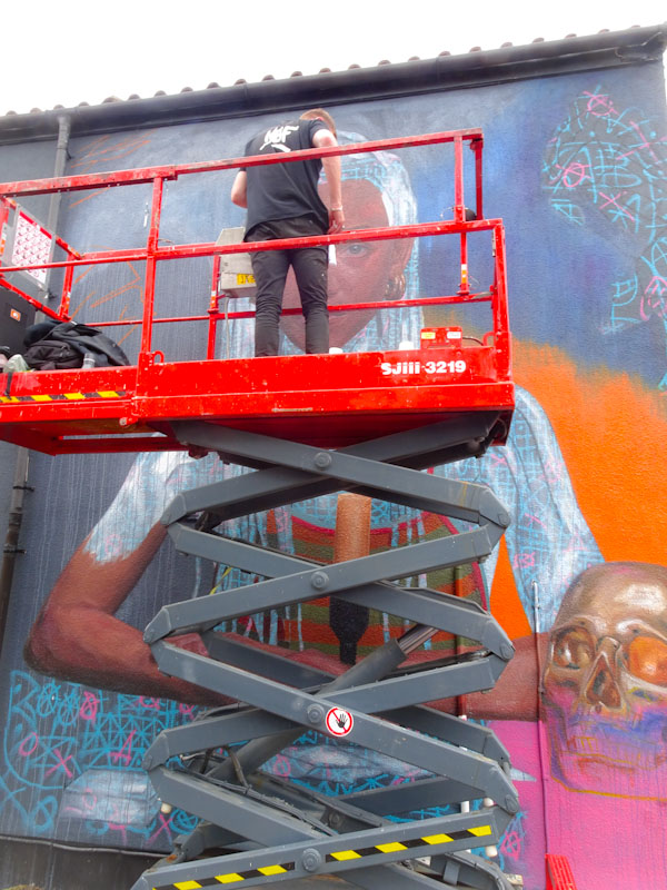 Ant Carver, Lime Road, Bristol, June 2021, Upfest 21