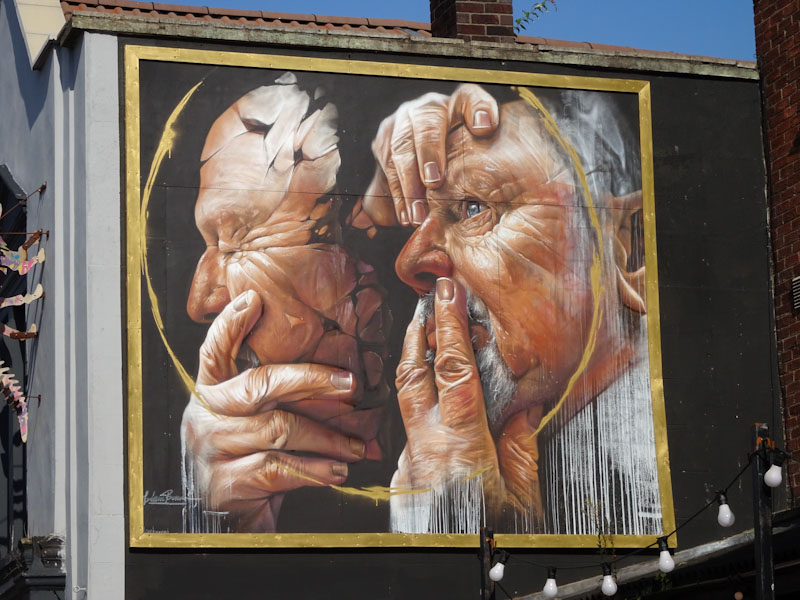 Liam Bononi, North Street Standard, Bristol, July 2021, Upfest 21