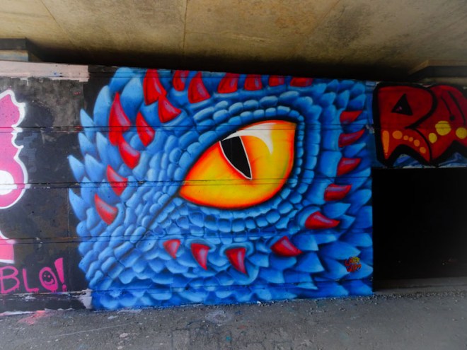 Wilter Worm, Cumberland Basin, Bristol, July 2021