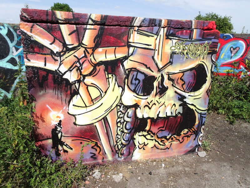 Skronius, Purdown Battery, Bristol, July 2021