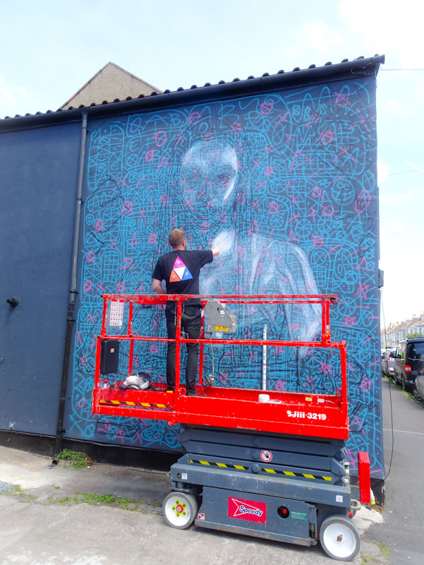 Ant Carver, Lime Road, Bristol, June 2021, Upfest 21
