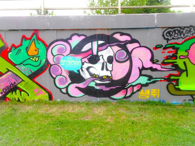 Maesyhook, M32 roundabout, Bristol, June 2021