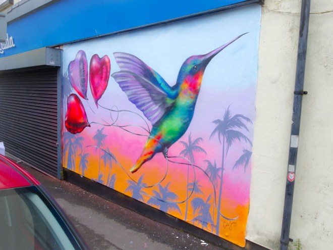 Carla James, Exeter Road, Bristol, June 2021, Upfest 21