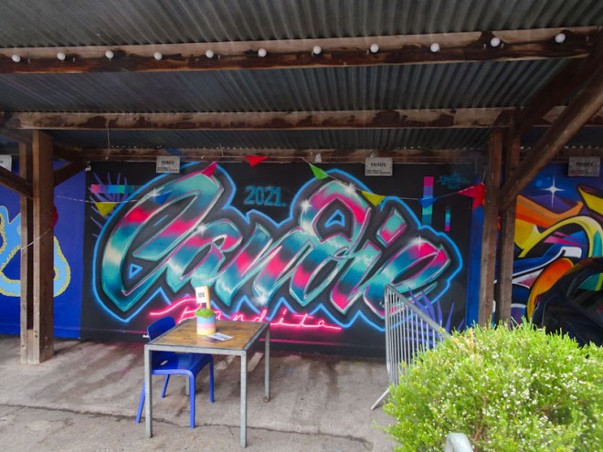 Candie Bandita, Tobacco Factory, Bristol, June 2021, Upfest 2021