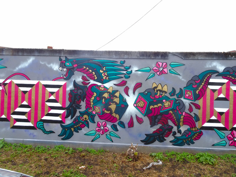 Andy Council and Acer One, South Road, Bristol, June 2021, Upfest 21