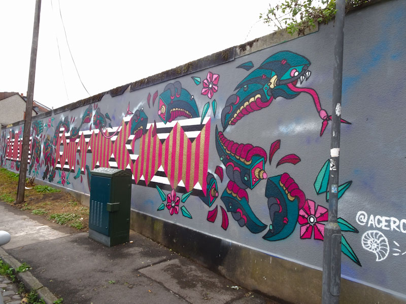 Andy Council and Acer One, South Road, Bristol, June 2021, Upfest 21