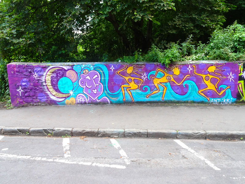 Tasha Bee and Antikki, St Werburghs, Bristol, July 2021