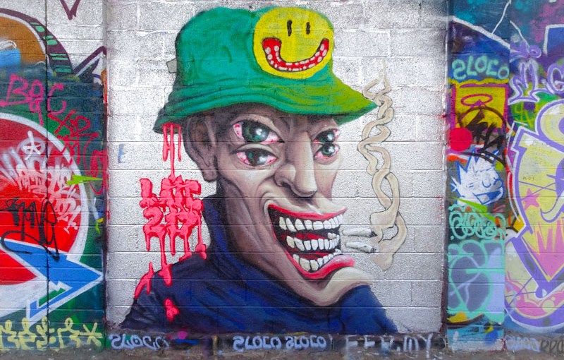 Laic217, M32 Cycle path, Bristol, July 2021