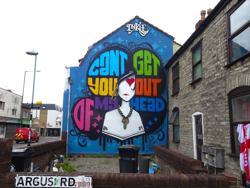 Inkie, Argus Road, Bristol, July 2021, Upfest 21