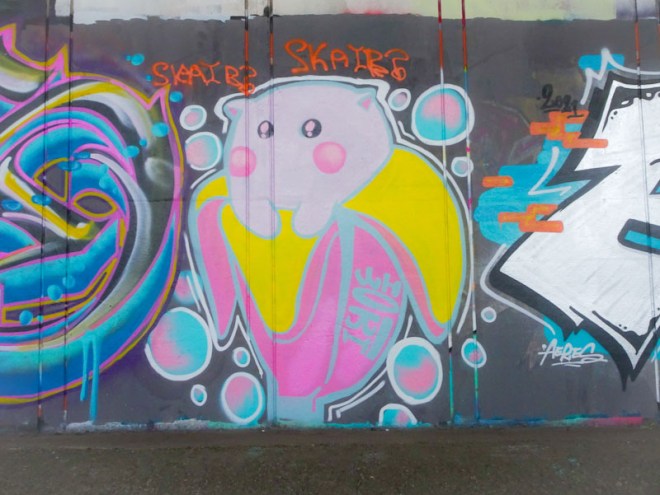 Maesyhook, Frome side, Bristol, June 2-021