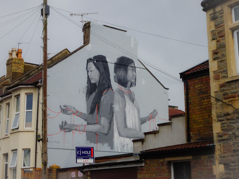 Caryn Koh, Exeter Road, Bristol, July 2021, Upfest 21