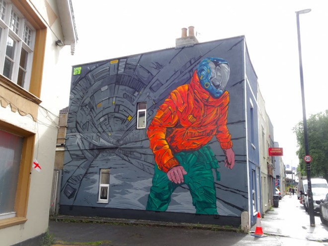 Snub 23, North Street, Bristol, July 2021, Upfest 21