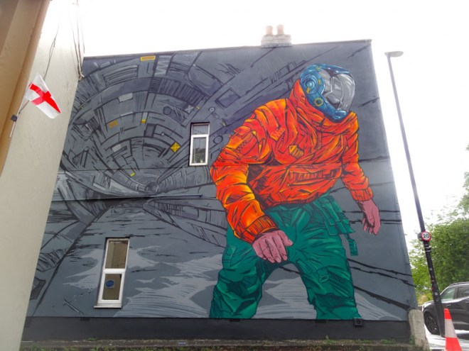 Snub 23, North Street, Bristol, July 2021, Upfest 21