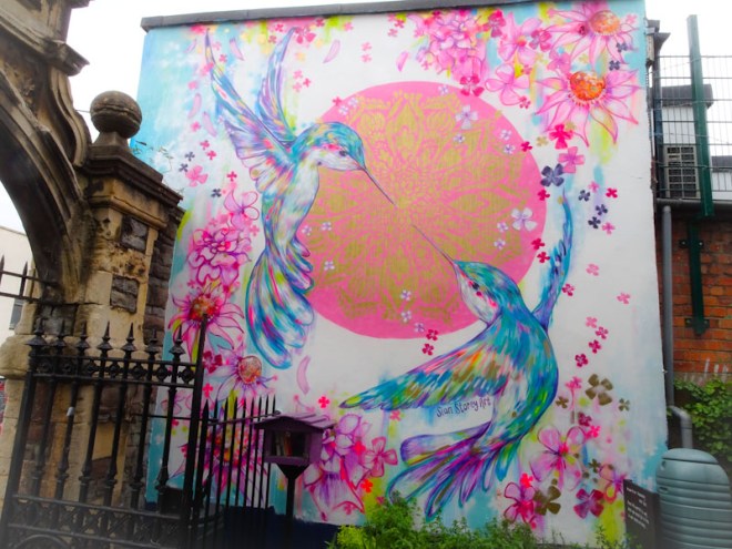 Sian Storey, Ebeneezer Pocket Park, Bristol, June 2021, Upfest 21