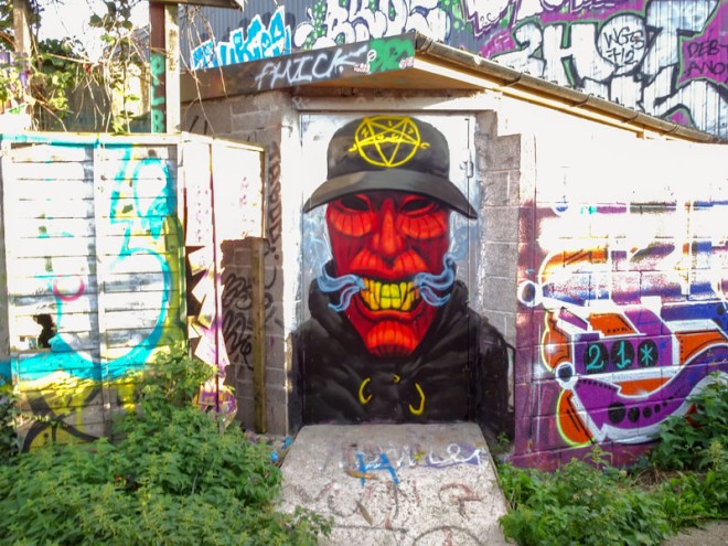 Laic217, M32 cycle path, Bristol, August 2021