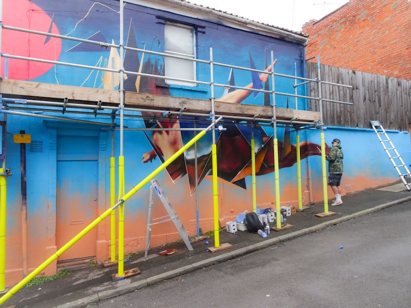 Epod, North Street, Bristol, June 2021, Upfest 21