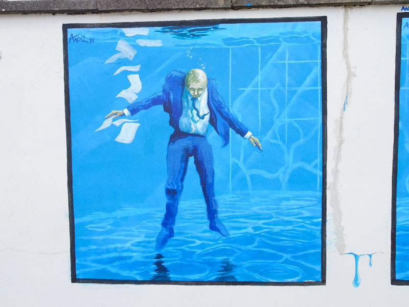 Andrew Burns Colwill, Luckwell Road, Bristol, July 2021, Upfest 21,