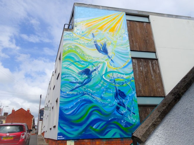 Emily Donald, West Street, Bristol, July 2021, Upfest 21