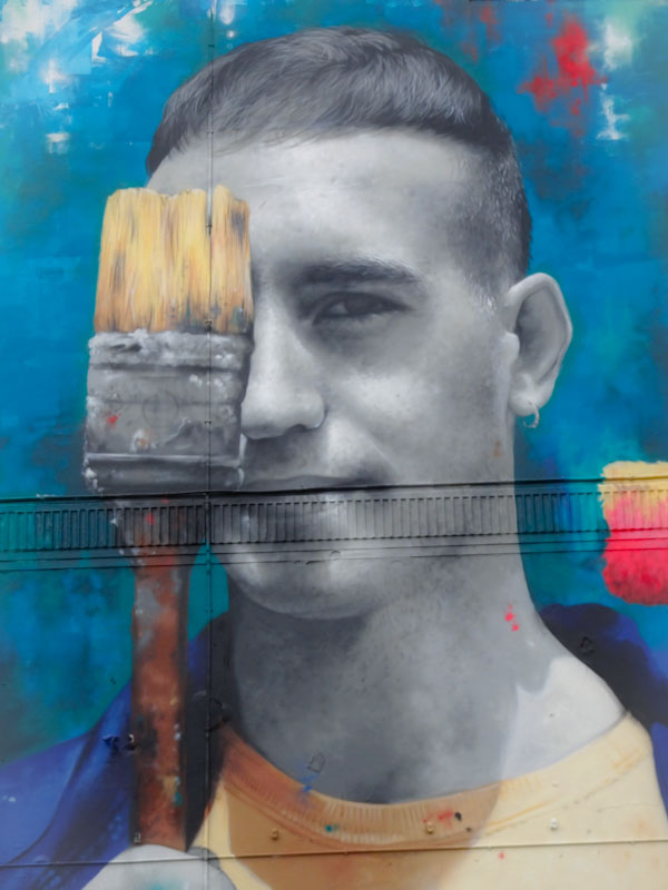 Zabou, Redpoint Climbing Centre, Bristol, July 2021, Upfest21