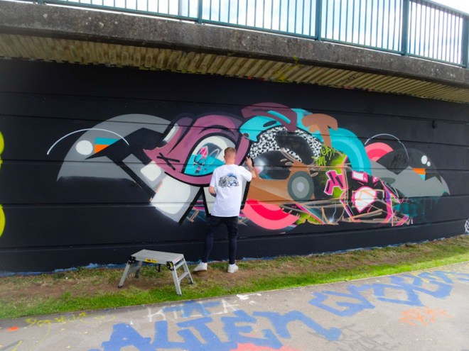 Flava136, Cumberland Basin, Bristol, July 2021