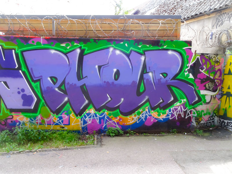 Phour, M32 cycle path, Bristol, August 2021