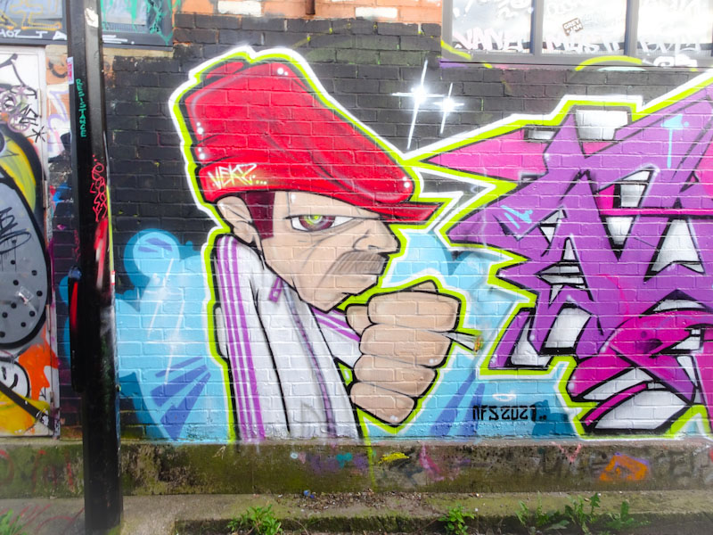 Veks, M32 Cycle path, Bristol, August 2021