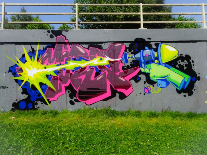 Morf, M32 roundabout, Bristol, July 2021