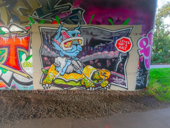 Daz Cat, Brunel Way, Bristol, August 2021