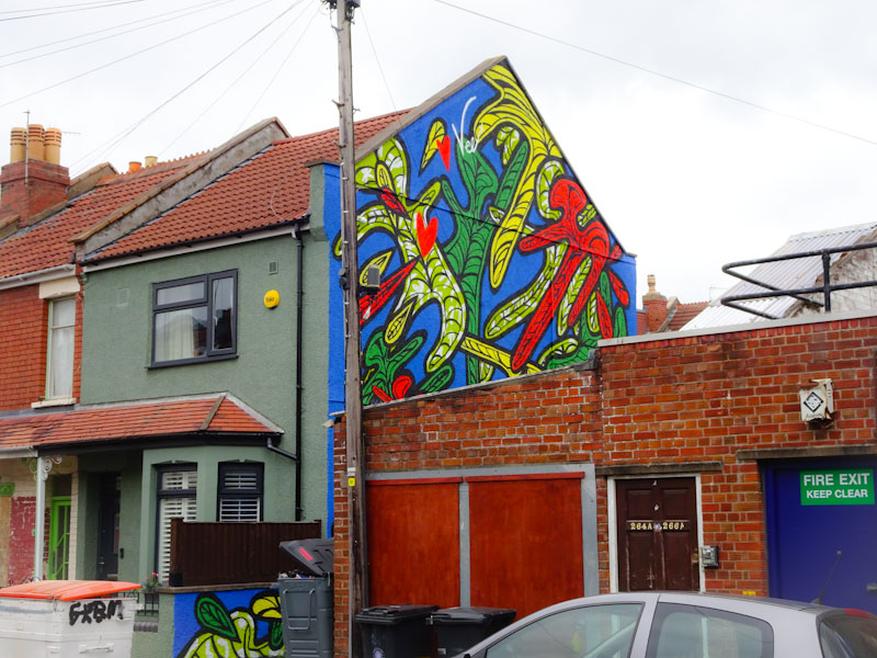 Vanessa Scott, Lime Road, Bristol, August 2021, Upfest 21