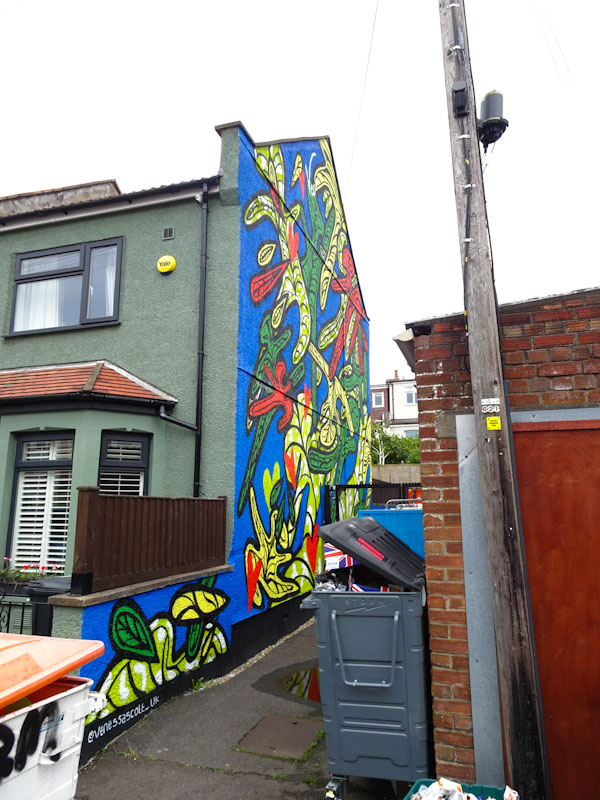 Vanessa Scott, Lime Road, Bristol, August 2021, Upfest 21