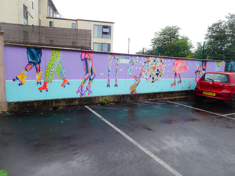 Georgie Webster, Myrtle Road, Bristol, July 2021, Upfest 21