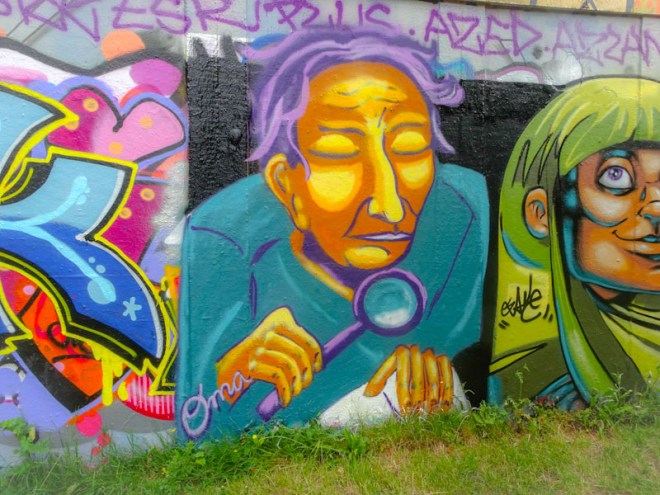 Oma, M32 roundabout, Bristol, June 2021