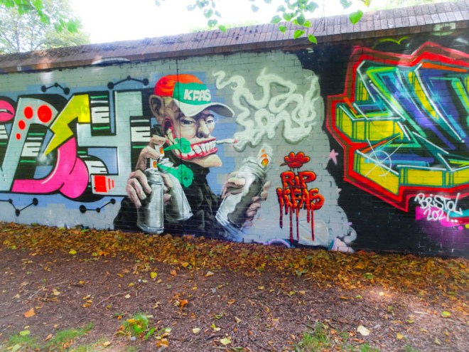 Laic217, Sparke Evans Park, Bristol, September 2021