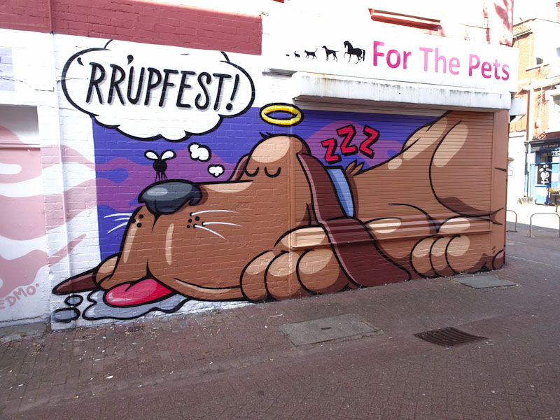 Roo, East Street, Bristol, July 2021, Upfest 21