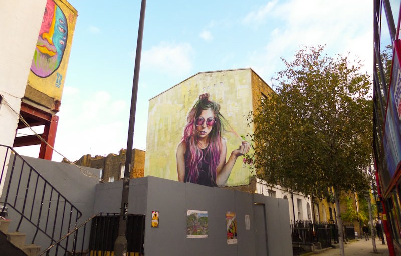 Irony, Camden Town, London, November 2017