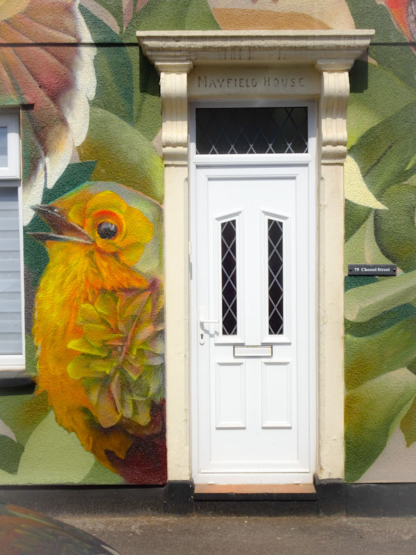 Curtis Hylton, Chessel Street, Bristol, August 2021, Upfest 21