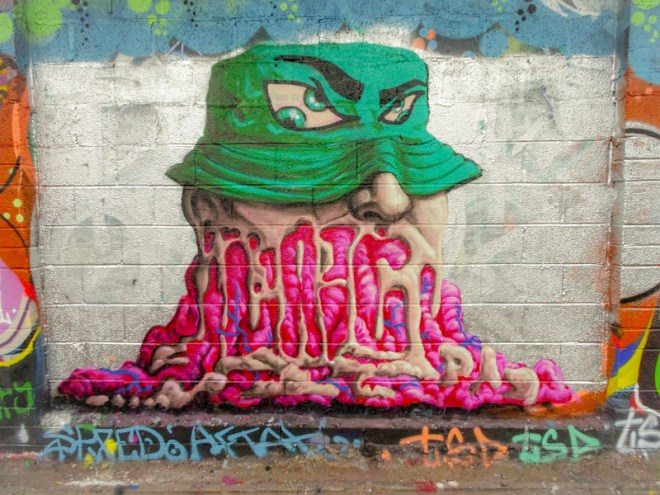 Laic217, M32 cycle path, Bristol, August 2021