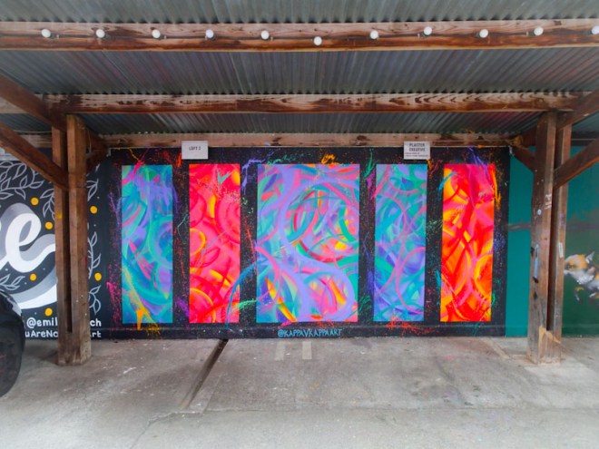 Kappa v Kappa Art, the Tobacco Factory, Bristol, July 2021, Upfest 21