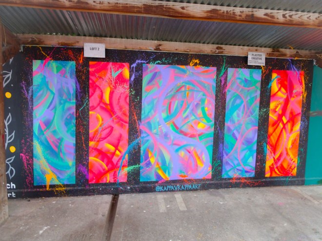 Kappa v Kappa Art, the Tobacco Factory, Bristol, July 2021, Upfest 21