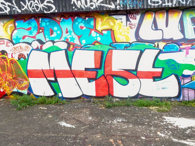 Mest, M32 Cycle path, Bristol, July 2021