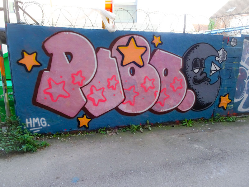 Pl8o, M32 cycle path, Bristol, September 2021