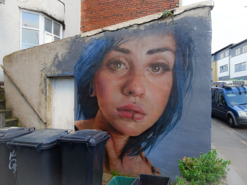 Irony, West Street, Bristol, October 2021, Upfest 21