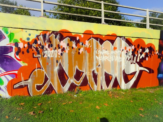 Logoe, M32 roundabut, Bristol, October 2021